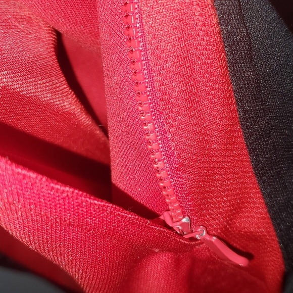 Adidas jacket men's sz medium black red white stripes Adidas logo y2k po… - Picture 12 of 16